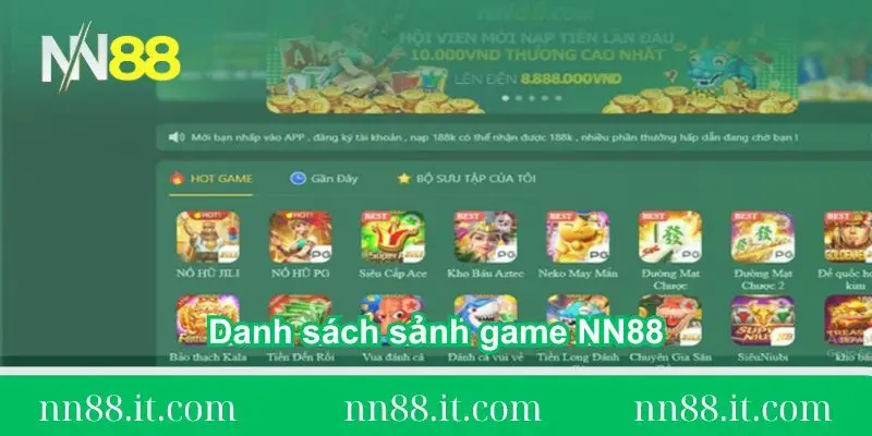 NN88 - Trang chủ nhà cái cá cược uy tín NN88.COM - Tặng 88k 278 danh sach sanh game tren trang chu nn88